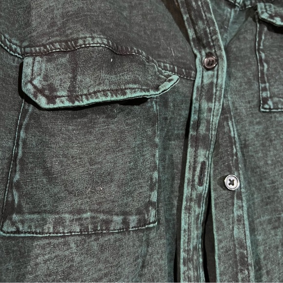 Rock & Republic soft jersey cutout shirt - Picture 3 of 4